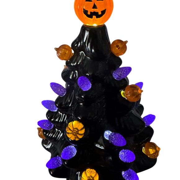 Light Up 7.5" Halloween Tree & 5.5" Halloween Nightlight NIB - Picture 7 of 7